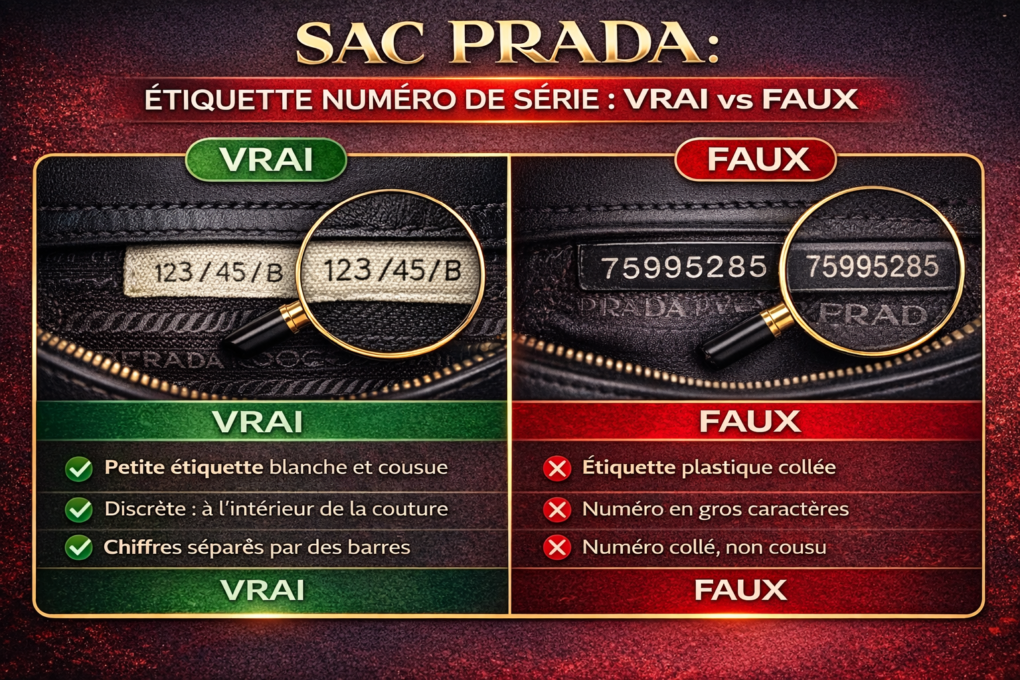 SAC PRADA : COMMENT RECONNAÎTRE LE FAUX 4 Matériel et fermetures à glissière
