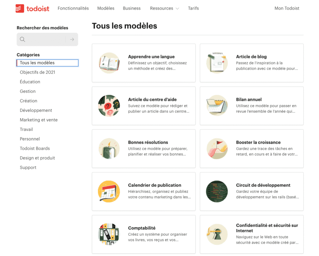 Todoist : Votre Assistant de Tâches