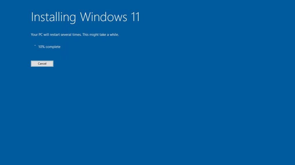 Téléchargement de l'outil d'installation de Windows 11