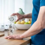 Boire de l'eau au réveil