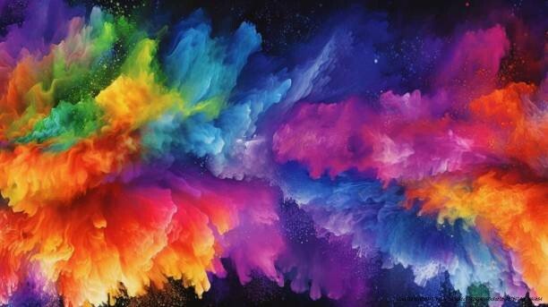 LA PSYCHOLOGIE DES COULEURS : CE QUE VOS CHOIX DISENT DE VOUS 5 gradient background similar like holi festival