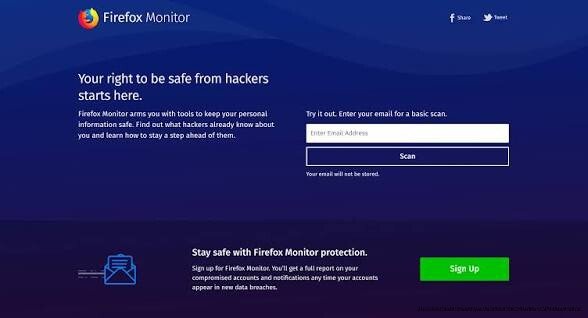 COMMENT VÉRIFIER SI VOS DONNÉES EN LIGNE ONT ÉTÉ VICTIMES D'UNE FUITE 2 Vérifier