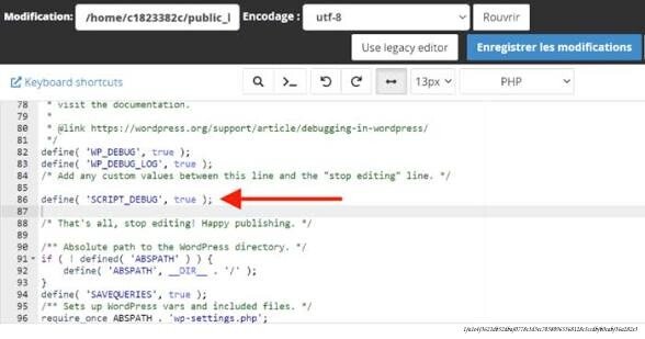 DÉBOGUER UN SITE WORDPRESS : COMMENT UTILISER LE MODE WP_DEBUG SANS PANlQUER 3 Analyser les messages d'erreur générés
