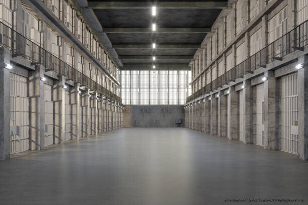 L'ABOLITION DE LA PRISON : UNE PERSPECTIVE INTERNATIONALE 5 Prison With Empty Corridor And Prison Cells